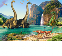 Пазлы 60 Динозавры Midi 