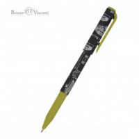 Ручка шарик PrimeWrite Танк Синяя 0.7мм 