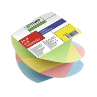 Куб бумажный цветной 60*50*40 Стамм спираль