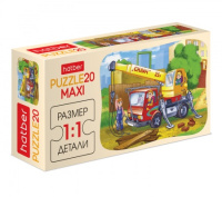 Пазлы 20 Автокран силач maxi
