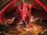 Пазлы 500 деталей Драконье Логово 3D Dragon's Lair