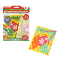 Песочная фреска Новогодние игрушки 04245