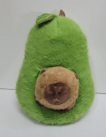 Мягкая игрушка Авокадо с капибаром 35см