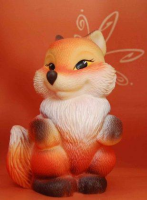 Игрушка для купания Лиса Алиса ПВХ 101358