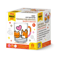 Кружка под роспись Буся и Лапуся 05636