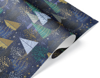 Бумага упаковочная нг Сказочный лес 70*100 см 2050899