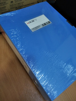 Короб архив на липучке А4 пластик 75 мм не разборный