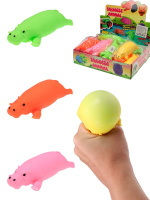 Игрушка антистресс мялка Бегемот в ассортименте