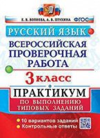 ВПР 3кл Русский язык практикум по выполнению типовых заданий 10 вариантов