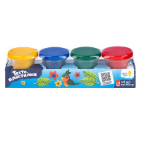 Тесто-пластилин 4 цвета