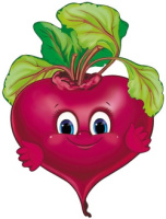 Плакат-мини вырубка Свекла А4 ФМ1-015757, 14009