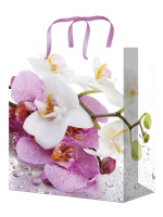 Пакет бумажный 26*32*8 Прекрасные орхидеи 128гр глянц лам ПКП-4291