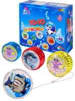 Игрушка йо-йо Морской мир 5.5 см в ассорт свет батарейки в комплекте