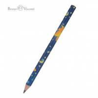 Карандаш чернограф 4B HappyGraphix Jumbo Волшебный лис утолщенный корпус