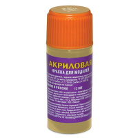 Краска акриловая №03 Золото 12мл