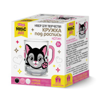 Кружка под роспись Котик 05205