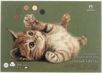 Планшет для пастели А4 15л Теплые цвета 5 цветов 160гр/м2 ПЛ-8909