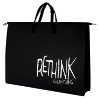 Папка А2 для рисунков и чертежей Переосмысли! пластик молния ручка 69267