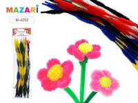 Проволока синельная фигурная ассорти d=1.2 см длина 30см 30шт M-4252