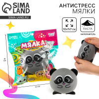 Игрушка антистресс мялка Енот 9898181