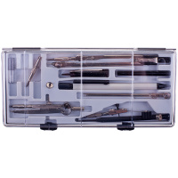 Готовальня 12 предметов циркуль 15,5см Глобус 12-80-70 Готовальня 12 предметов циркуль 15,5см Глобус 12-80-70