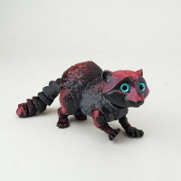 Фигурка 3D подвижная Енот Крокет 10*10*10см 138/ФБ