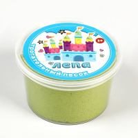 Песок трогательный 300 гр Лепа желтый