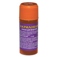 Краска акриловая №10 Ржавчина 12мл
