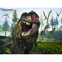 Пазлы 100 деталей Тираннозавр 3D T-Rex