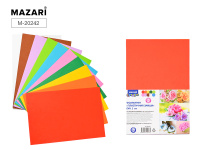 Фоамиран А4 10л 10цв 1мм Mazari М-20242
