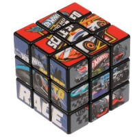 Игра логическая Кубик 3х3 Хот вилс с картинками играем вместе 329857
