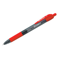 Ручка авто шарик Красная 0,7мм Berlingo Classic Pro 70924