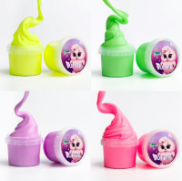 Слайм стекло 65гр Butter зеленый/желтый/фиолетовый/розовый/оранжевый