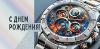Конверт С днем рождения! (часы) 70000712