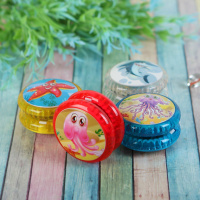 Игрушка йо-йо Морские жители свет 5.5 см 