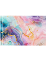 Еженедельник 150*105 64 л Мраморный узор тв горизонт 64-9976