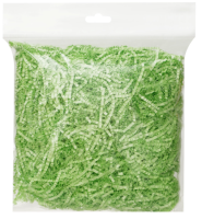 Бумажный наполнитель 2мм зеленый 100гр 42023