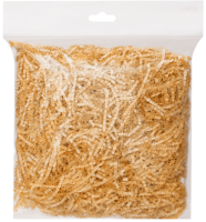 Бумажный наполнитель 2мм персиковый 100гр 42024