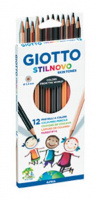 Карандаш 12 цв Giotto Stilnovo оттенки кожи Skintones 257400