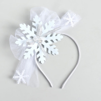 Ободок карнавальный Снежинка 7709080