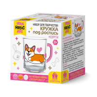 Кружка под роспись Корги 05637