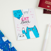 Обложка на паспорт MESHU "Cat Lover", ПВХ, 2 кармана