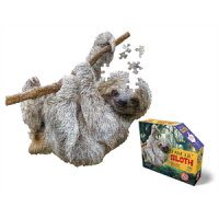 Пазлы контурные 100 Ленивец