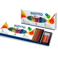 Карандаш 50цв Giotto Stilnovo + Фломастеры 40цв Giotto Turbo Color 25750000