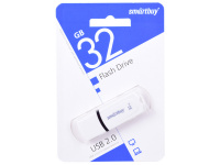 Флэш-диск 32GB Smartbuy Crown White