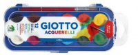 Краски аква 12цв сухие в таблетках Giotto Watercolors 30мл 351200