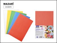 Фоамиран А4 5 цв 5 л 1 мм  М-20270