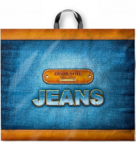 Пакет Кэжуал Jeans 60*50/70 мкм пвд петля