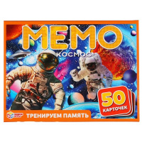 Игра Мемо Космос 3+ 50 карточек 302142 