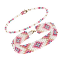 Набор для бисероплетения Браслет Геометрический орнамент 2шт 11-007